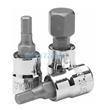 6.3MM系列公制六角旋具套筒4mm；86-721-1-22