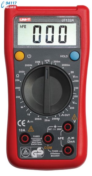 UT132A掌上型數(shù)字萬用表